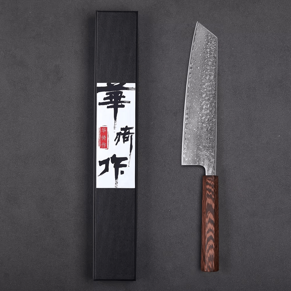 Couteau japonais kiritsuke - Manche en bois de wengé