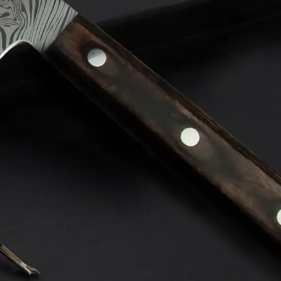 Couteau japonais Kiritsuke - Manche en bois pakka