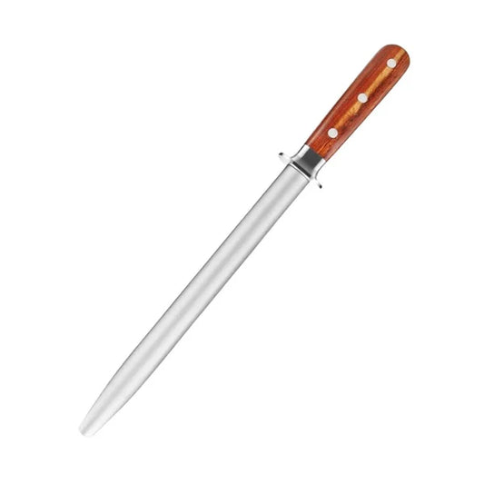 Fusil à aiguiser professionnel - Manche en bois - 30cm