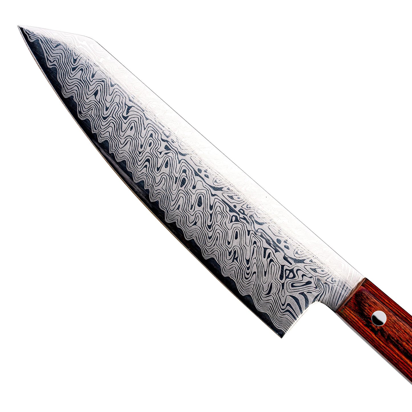 Couteau de chef Kiritsuke - Manche en bois de rose