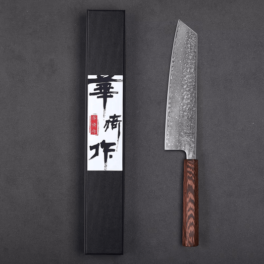 Couteau japonais kiritsuke - Manche en bois de wengé