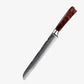 Set de Dix Couteaux  Japonais  en Acier Damas - Chef Takumi - Ruby Wood