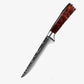 Set de Dix Couteaux  Japonais  en Acier Damas - Chef Takumi - Ruby Wood