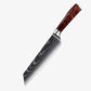 Set de Dix Couteaux  Japonais  en Acier Damas - Chef Takumi - Ruby Wood